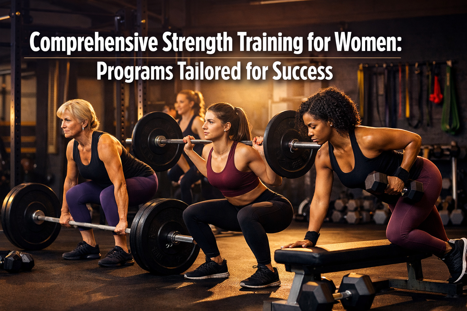 2 Comprehensive Strength Training for Women: Strength programs tailored to women
